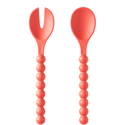 Cloud Serving Spoons - Coral