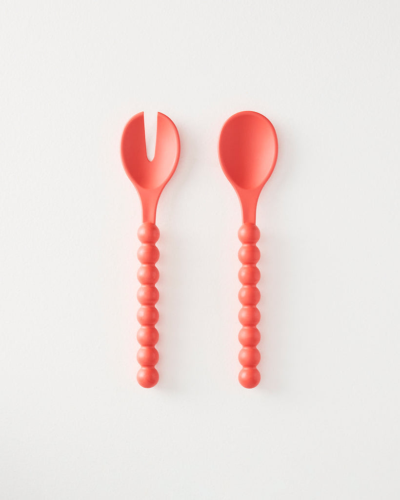 Cloud Serving Spoons - Coral