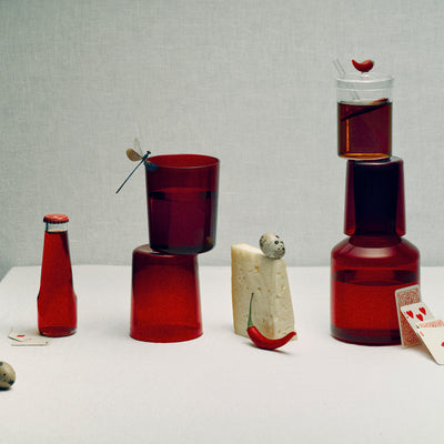 J'ai Soif Carafe & Glass - Rouge