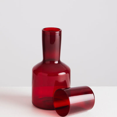 J'ai Soif Carafe & Glass - Rouge