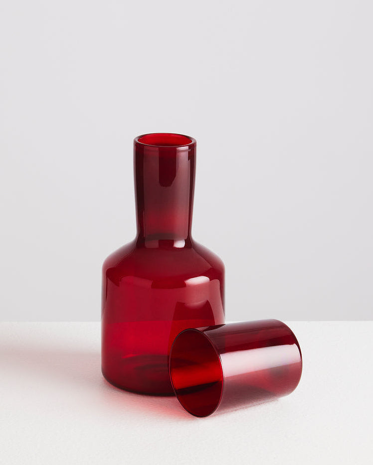 J'ai Soif Carafe & Glass - Rouge