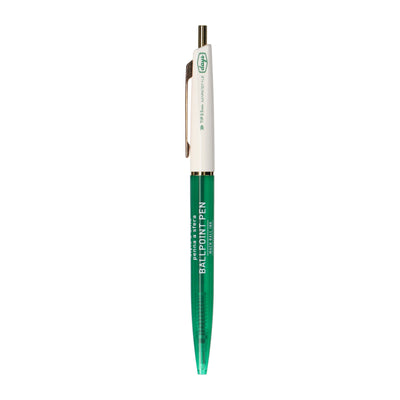 Mach Ballpoint Pen - Green & White