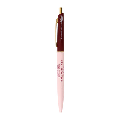 Mach Ballpoint Pen - Pink & Brown