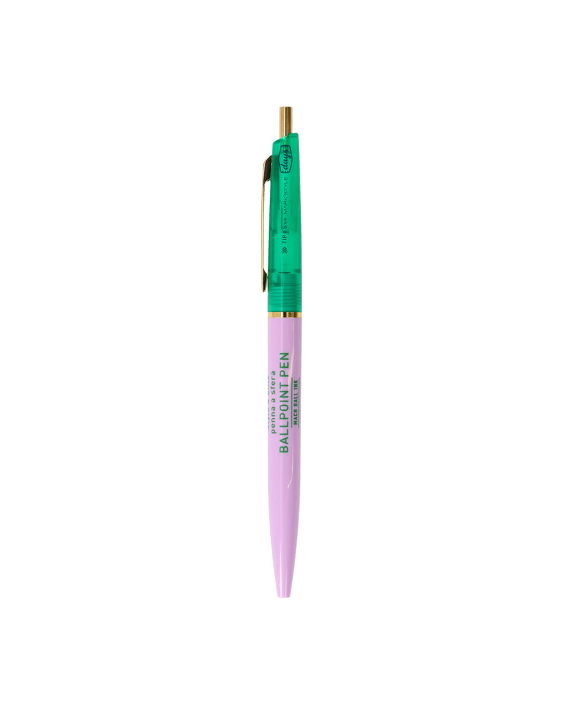 Mach Ballpoint Pen - Purple & Green