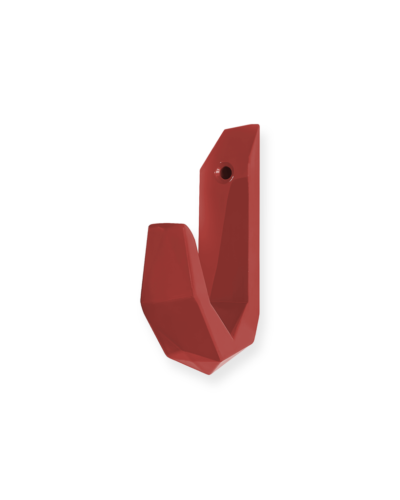 Hookalotti Wall Hook - Brick Red