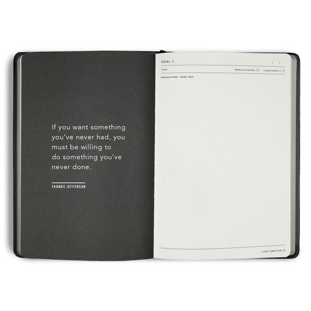 2026 Classic Weekly Diary - Black