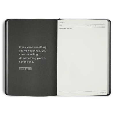 2026 Classic Weekly Diary - Black