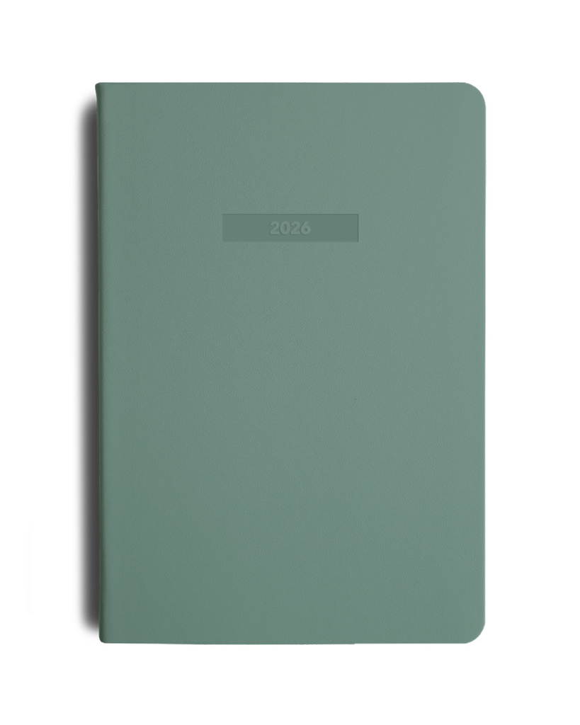 2026 Classic Weekly Diary - Sea Green