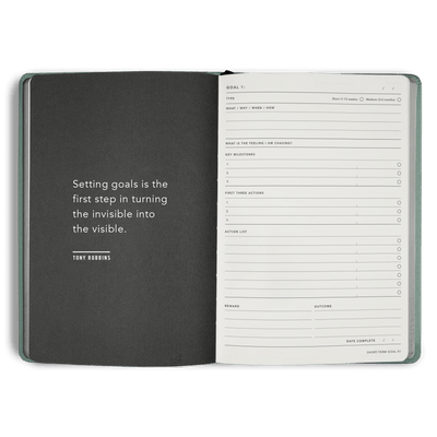 2026 Classic Weekly Diary - Sea Green