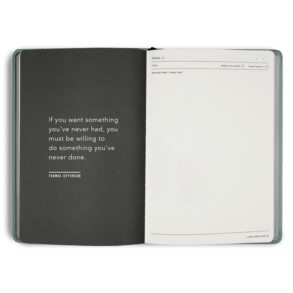 2026 Classic Weekly Diary - Sea Green