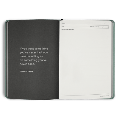 2026 Classic Weekly Diary - Sea Green