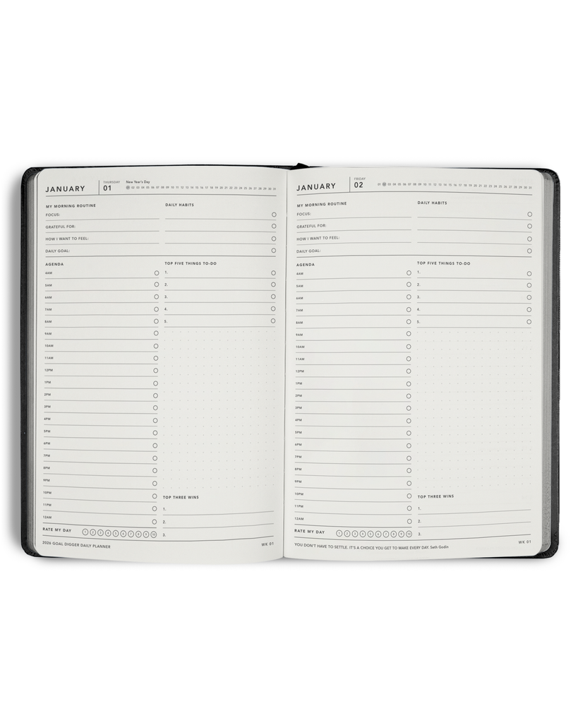 2026 Goal Digger Daily Diary