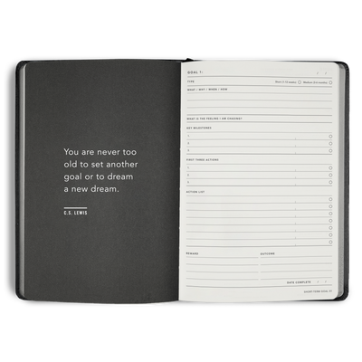 2027 Classic Weekly Diary - Black