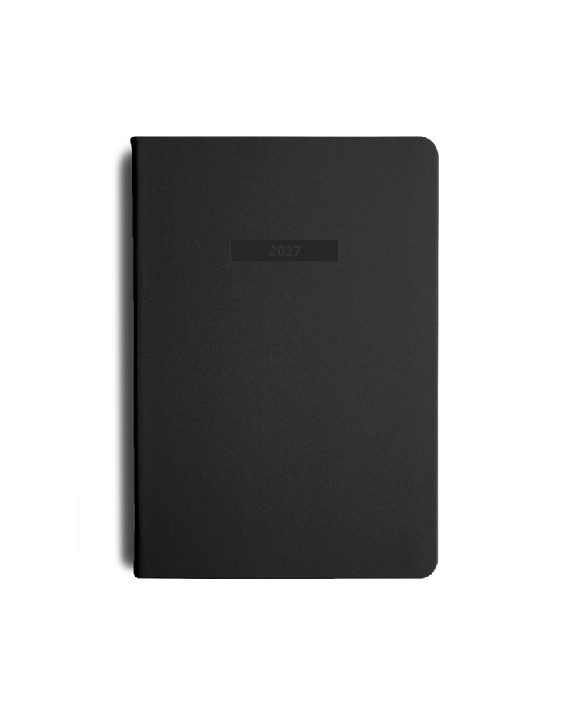 2027 Classic Weekly Diary - Black
