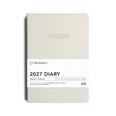 2027 Classic Weekly Diary - Vanilla