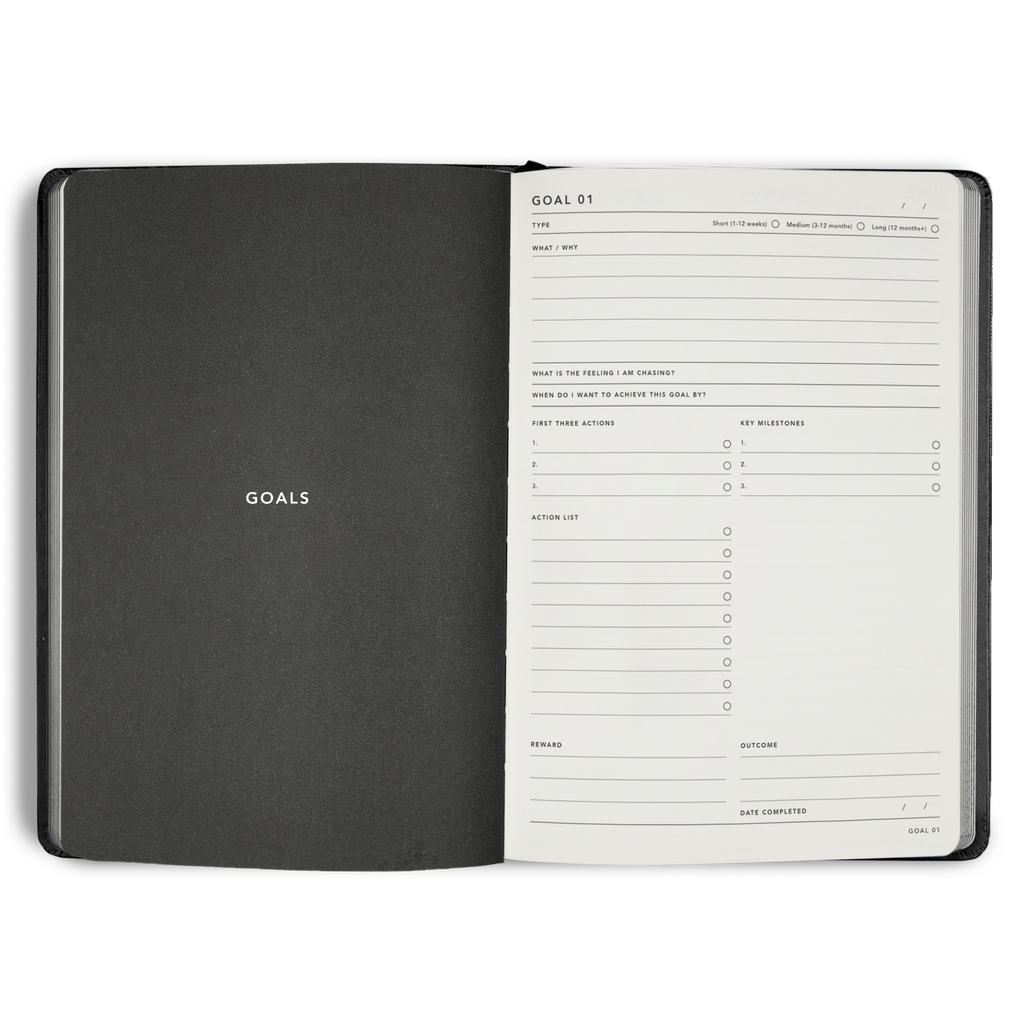 2027 Goal Digger Daily Diary - Black
