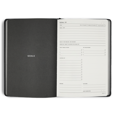 2027 Goal Digger Daily Diary - Black