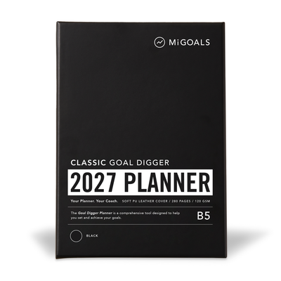 2027 Goal Digger Daily Diary - Black