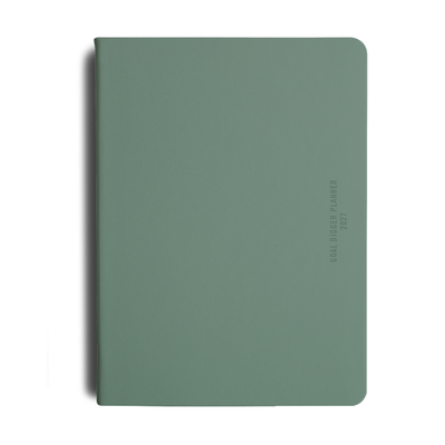 2027 Goal Digger Daily Diary - Green