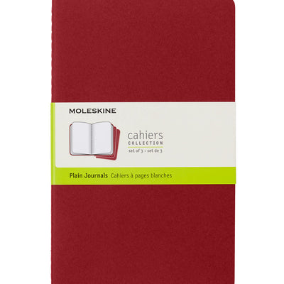 Cahier Cranberry Journals - Set of 3