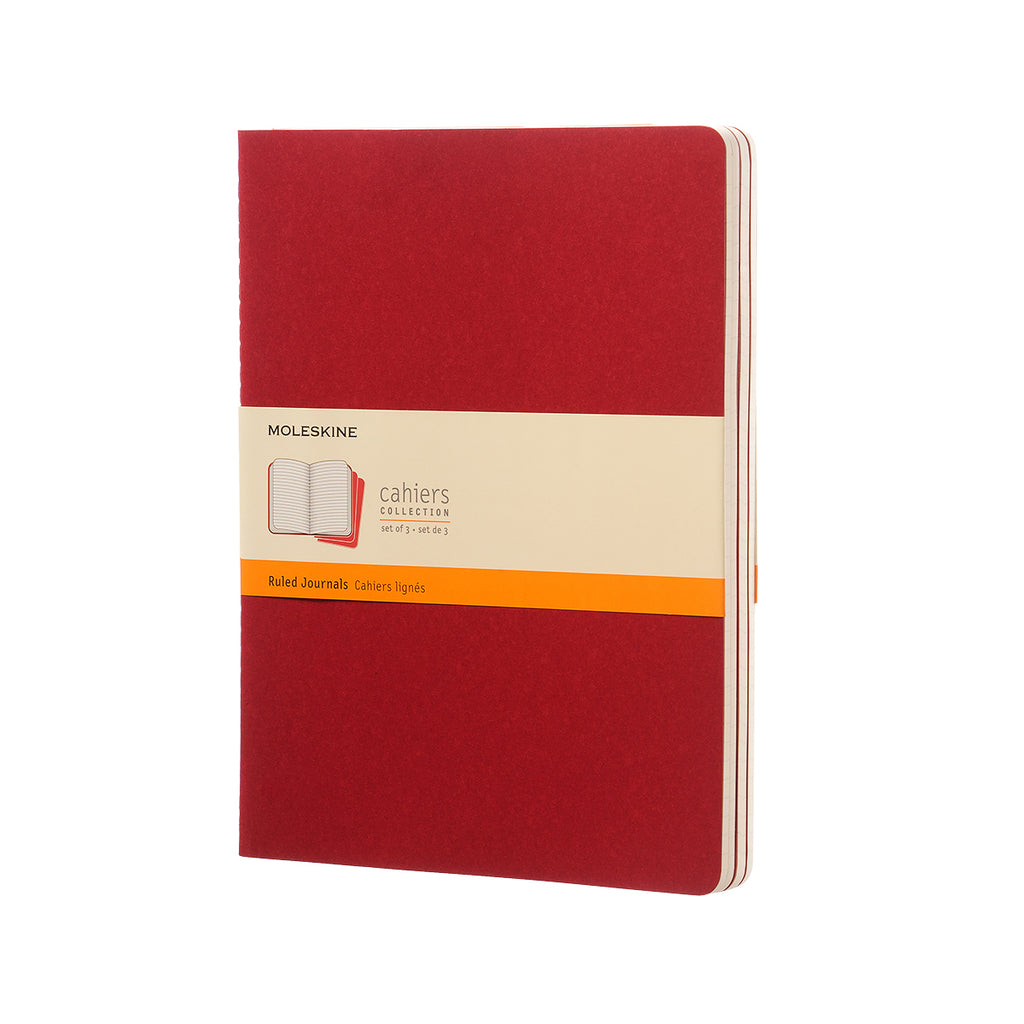 Cahier Cranberry Journals - Set of 3