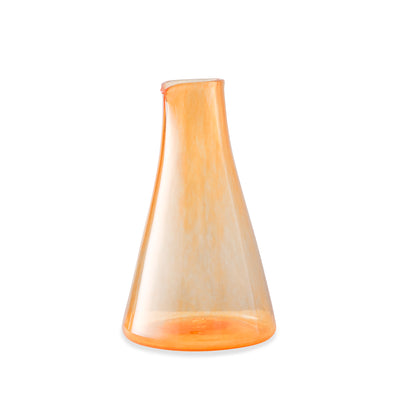 Orange Glass Carafe