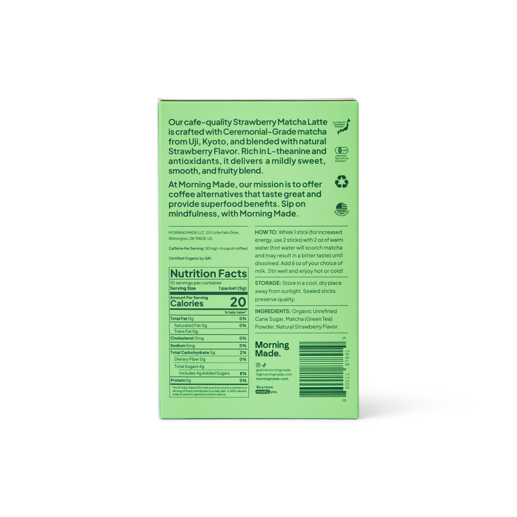 Strawberry Matcha - 10 Pack