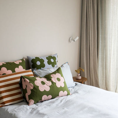 Reversible Pillowcase Set - Flowerbed