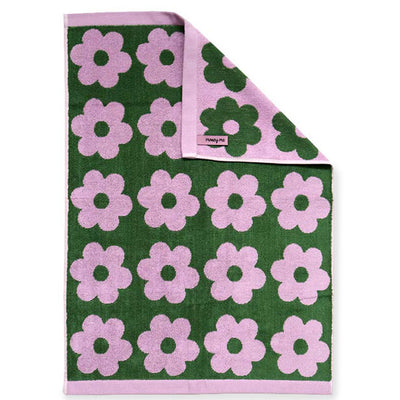 Flowerbed Hand Towel