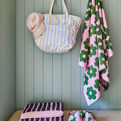 Flowerbed Terry Slippers