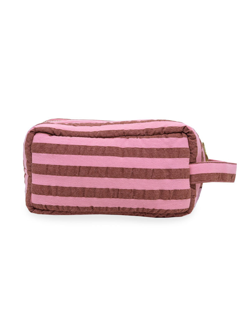 Sundae Seersucker Dopp Kit
