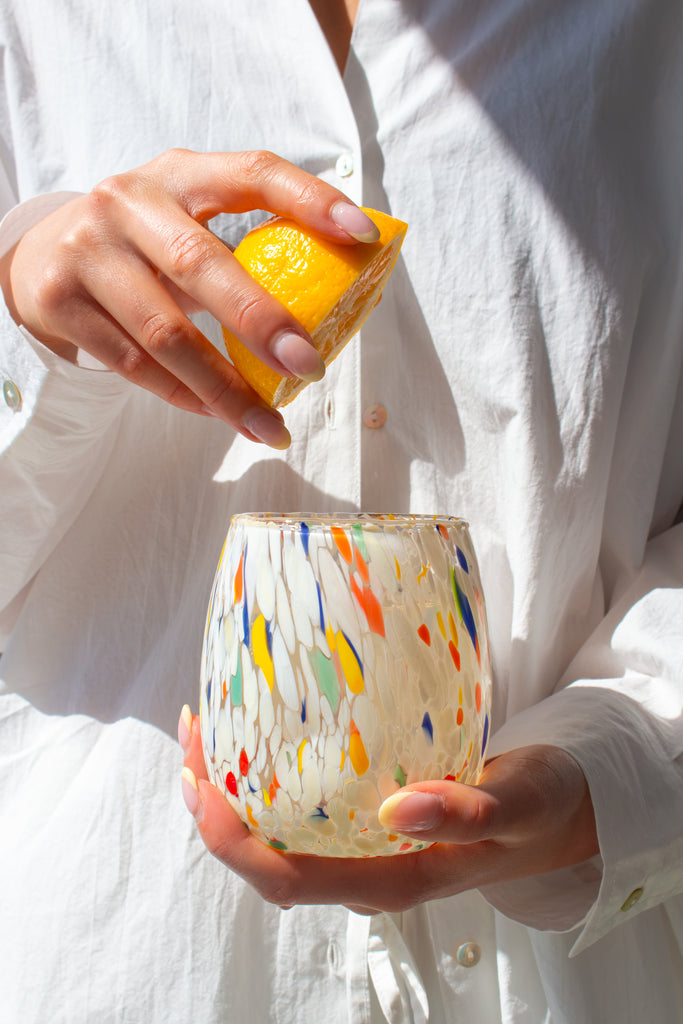 Carnevale Tumbler - Ivory