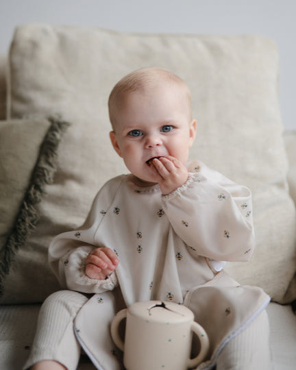 Long Sleeve Bib - Bees