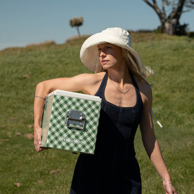 Chilly Bin - Avocado Gingham