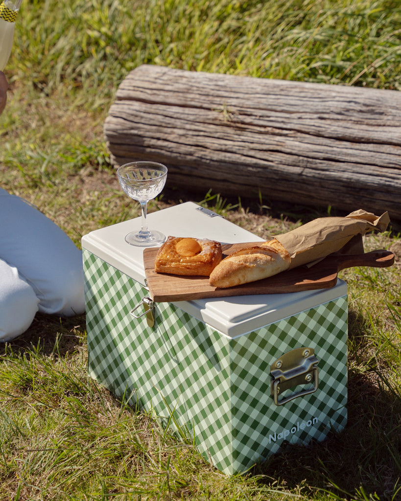 Chilly Bin - Avocado Gingham