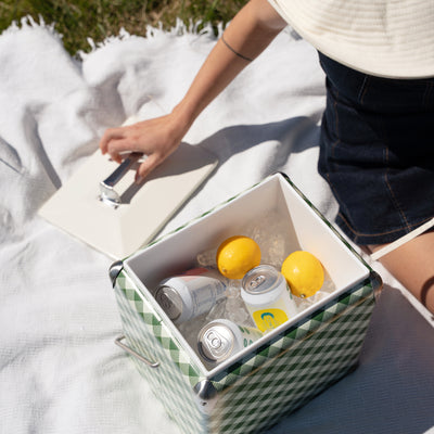 Mini Chilly - Avocado Gingham