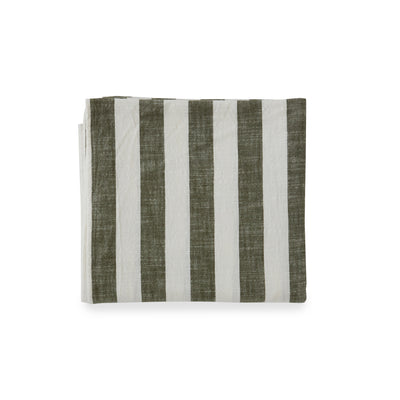 Oyoy - Olive Striped Tablecloth