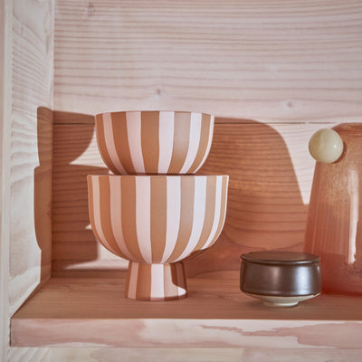 Toppu Bowls - Caramel & Rose