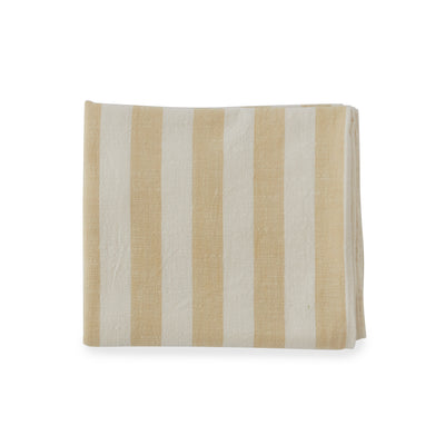 Oyoy - Vanilla Striped Tablecloth