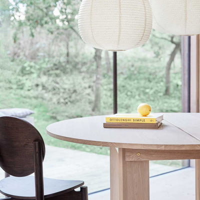 Kojo Large Paper Shade - Clay & White