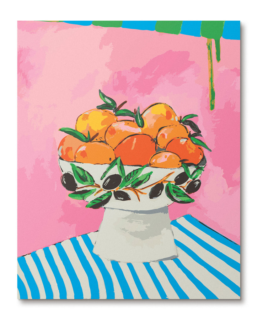Paint by Numbers - Bowl of Oranges