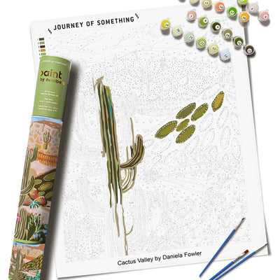 Paint by Numbers - Cactus Valley