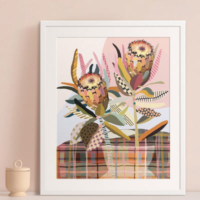 Paint by Numbers - Two Proteas