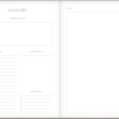 2026 Weekly Planner - Italian Summer