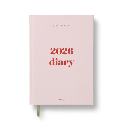 2026 Weekly Planner - Joy Pink