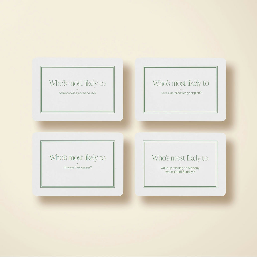 Most Likely Dinner Party Game