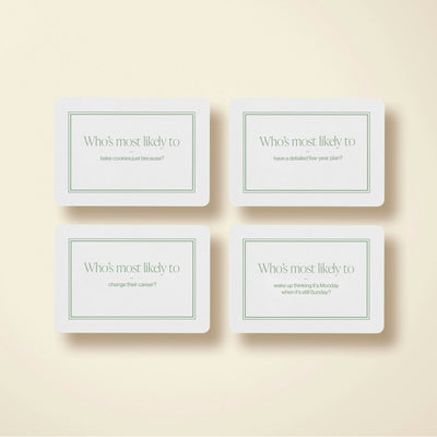 Most Likely Dinner Party Game