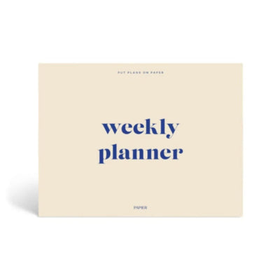 Weekly Desk Planner