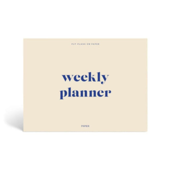 Weekly Desk Planner