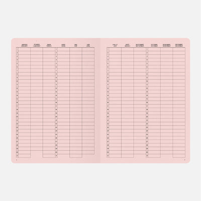 A5 Admin Notebook